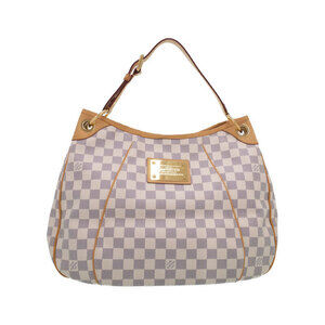 Louis Vuitton Damier Azur White Galliera Semi Shoulder Bag